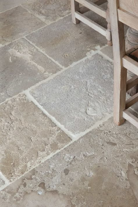 Medieval Bourgogne Limestone Weathered Finish - Hyperion Tiles French Limestone Floor, Grey Marble Tile, French Limestone, Stone Floors, Flagstone Flooring, Limestone Flooring, Casa Country, Stone Floor, Natural Stone Flooring