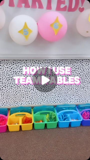 Lacey Bourke Neskes on Instagram: "Team Tables! 🩷 🙌🏼   Kindergarten teacher ideas inspo activities resources elementary school classroom #teacher #teachersofinstagram #teachersofig #iteachk #iteachtoo #iteach #classroomsetup #classroomideas #classroompinspirations #teacherinspiration #teacherideas #watchmeteach" Classroom Table Setup Elementary, Classroom Table Groups, Classroom Table Organization, Captain Ideas, Kindergarten Classroom Setup, Classroom Table, Teacher Table, Team Table, Substitute Teaching