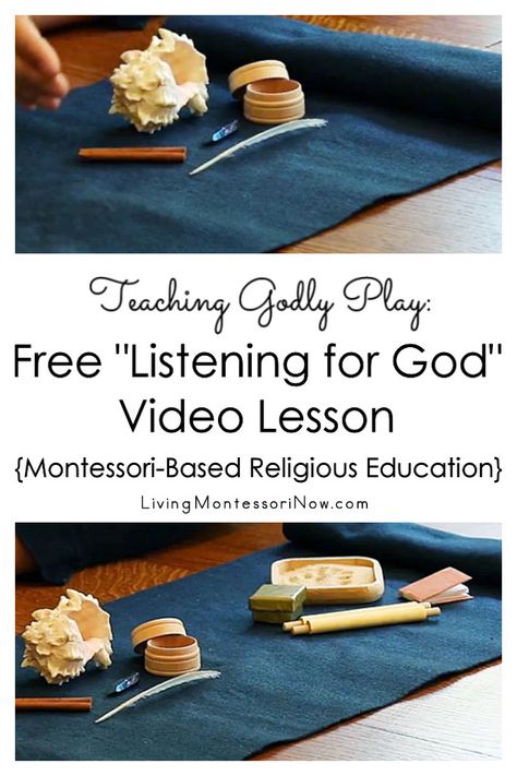 Godly Play Materials, Prayer Morning, Spiritual Education, Catholic Kids Activities, Prayer Crafts, God Ideas, Liturgical Calendar, Godly Play, Holy Holy