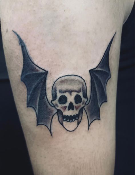 Bat Wings Tattoo, Black Flash Tattoos, Remember Tattoo, Wing Tattoos On Back, Flower Wrist Tattoos, Gothic Elegance, Wicked Tattoos, Small Pretty Tattoos, Red Ink Tattoos