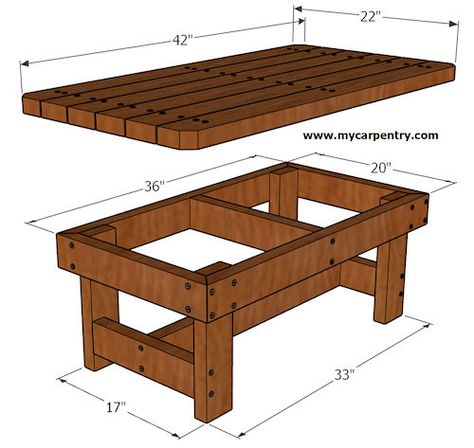 Diy Coffee Table Plans, Coffee Table Plans, Wood Furniture Plans, Wood Table Diy, Rustic Wood Furniture, Wooden Pallet Furniture, Wooden Pallet Projects, Wood Furniture Diy, Diy Coffee Table