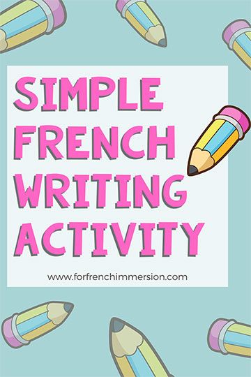 French Language Learning Kids, Teaching French Immersion, French Adjectives, French Immersion Resources, Assignment Ideas, Fun Writing Activities, Gorgeous Handbags, Kindergarten Writing Prompts, French Writing