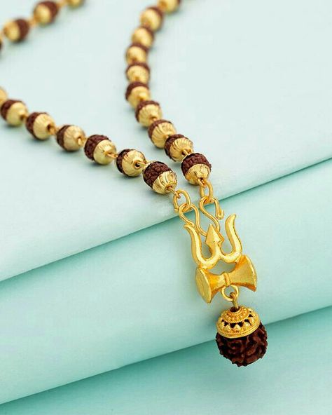 Rudraksha Pendant, Shiva Pendant, Arte Ganesha, Mens Bracelet Gold Jewelry, Rudraksha Jewelry, Hindu Jewelry, Gold Pendants For Men, Rudraksha Bracelet, Rudraksha Mala