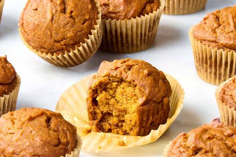 Spice Muffins Recipe, Ww Muffins, Easy Pumpkin Spice Muffins, Christmas Fare, Pumpkin Muffins Recipe, Best Pumpkin Muffins, Can Pumpkin, Pumpkin Mousse, Pumpkin Muffin Recipes