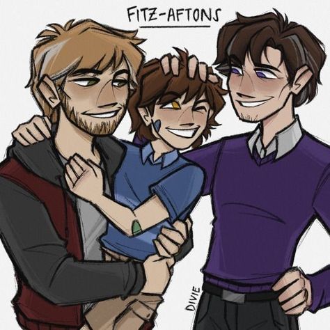 Michael And Jeremy Fanart, Chris Afton, Jeremy Fitzgerald, Michael X, Fnaf Oc, Animatronic Fnaf, Fnaf Comics, William Afton, Freddy Fazbear