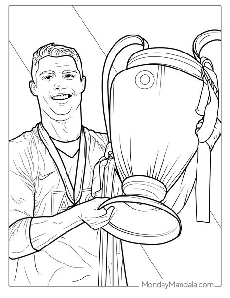 Christian Ronaldo, Cristiano Messi, Football Ronaldo, Benfica Wallpaper, Ronaldo Soccer, Football Coloring Pages, Ronaldo Cristiano, Color Magic, كريستيانو رونالدو