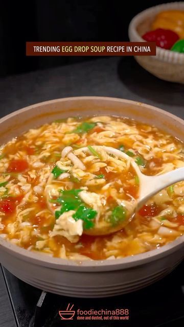 Wayne Shen on Instagram: "Easy & quick tomato egg drop soup recipe in China. Do you want to try? #healthyrecipes #eggdropsoup #chinesefood #cooking #comfortfood #souprecipe #tofu #tomato" Tomato Egg Drop Soup, Egg Drop Soup Recipe, Chinese Meals, Tomato Egg, Egg Drop Soup, Egg Drop, Soup Recipe, Chinese Food, Quick Easy