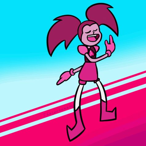 Spinel Steven Universe, Universe Gif, Spinel Fanart, Steven Universe Gif, Su Spinel, Steven Universe Drawing, Ok Ko Let's Be Heroes, Steven Universe Memes, Steven Universe Funny