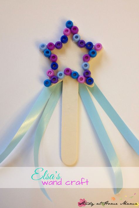 Cinderella craft for kids : Elsa's wand or Fairy godmother's wand Craft Invitation, Cinderella Crafts, Wand Craft, Fairy Godmother Wand, Ballet Crafts, Disney Crafts For Kids, Invitation To Create, Frozen Crafts, Fairy Tale Crafts