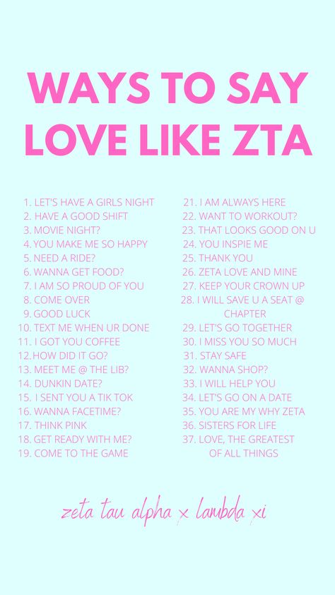 Ways To Say I Love You Sorority, Big Appreciation Week Sorority, Sorority Instagram Post Ideas, Sorority Sisterhood Events, Zeta Tau Alpha Graphic, Sorority Social Media, Zta Philanthropy, Adpi Graphics, Publicity Ideas