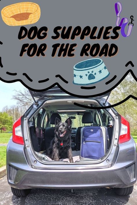 Dog Travel Essentials Road Trips, Traveling With Dogs Road Trips, Dog Road Trip, Road Trip Supplies, Trip Supplies, Dog Boutique Ideas, Fur Pants, Sleep In Car, Road Trip With Dog