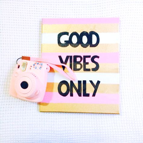 Good vibes only canvas DIY Good Vibes Only Painting, Positive Paintings Canvases, Canvas Diy, Painting Canvases, Canvas Paint, Canvas Painting Designs, Canvas Painting Diy, Painting Designs, Diy Canvas Art Painting