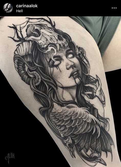 Leo Art, Norse Mythology Tattoo, Mangas Tattoo, Mermaid Tattoo Designs, Neotraditional Tattoo, Cool Arm Tattoos, Mythology Tattoos, Gothic Tattoo, Mermaid Tattoo