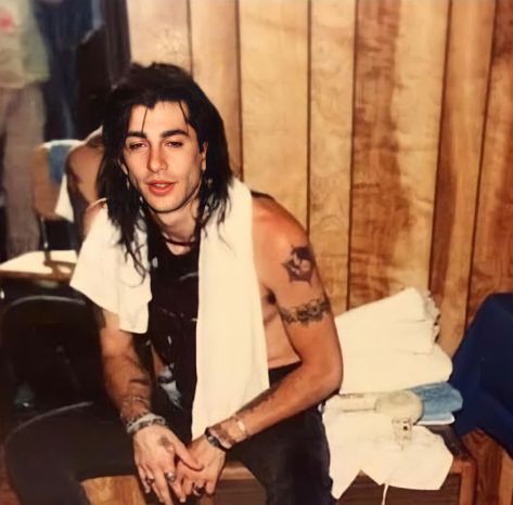 80s Rock Aesthetic, Kelly Nickels, Kelly Nichols, 80s Rock Fashion, 80’s Men, Chiseled Jawline, Type Of Boyfriend, Rocker Boy, Andy Sixx