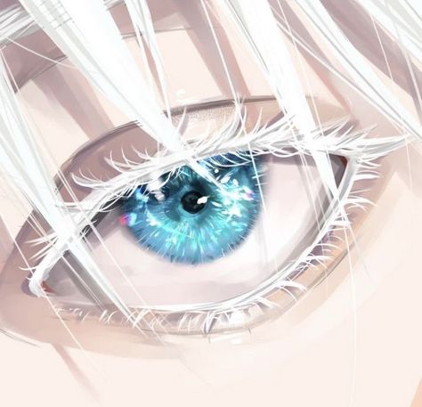 An Anime, White Hair, Blue Eyes, Hair, Anime, Blue, White