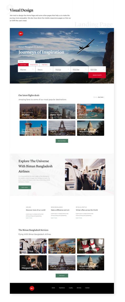 Biman Bangladesh Airlines UX Case Study - Redesign on Behance Biman Bangladesh Airlines, Air Ticket Booking, Ux Case Study, Case Study Design, Booking Website, Air Tickets, App Ui, Visual Design, Web App