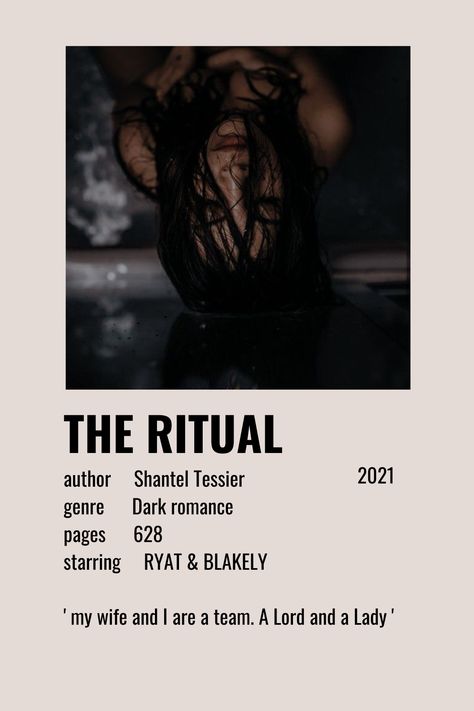 The Ritual Poster, Shantel Tessier The Ritual, Ryat Archer From The Ritual Fan Art, The Ritual Aesthetic Book, The Ritual Shantel Tessier Quotes, The Ritual Shantel Tessier Fanart, The Ritual Fanart, The Lords Shantel Tessier, The Ritual Shantel Tessier