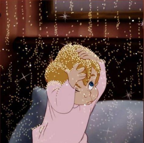 Nana Peter Pan, Glitter Wallpaper, Peter Pan, Blonde, Glitter, Blue