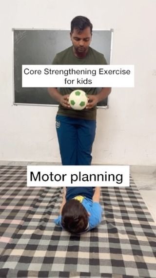 Maninder Kaur | Superman Exercise for Core Strengthening || Work on your child posture || Better sitting tolerance || Motor Development #superman… | Instagram Fine Motor Strengthening Activities, Postural Control Activities For Kids, Core Strengthening Exercises For Kids, Core Strengthening For Kids, Occupational Therapy Activities For Kids, Exercise For Core, Superman Exercise, Kid Exercise, Superman Workout