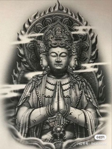 Tattoos Lower Back, Best Back Tattoos, Buddhism Tattoo, Buda Tattoo, Cool Back Tattoos, Buddhist Tattoo, Upper Back Tattoos, Buddha Tattoo Design, Buddha Tattoos