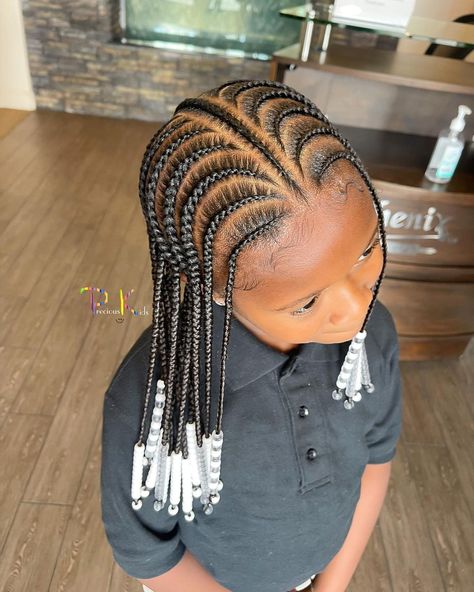 Cute Hairstyles For Natural Hair, Classic Braids, Daughter Hairstyles, Black Kids Braids Hairstyles, Cute Toddler Hairstyles, Lil Girl Hairstyles, Kid Braid Styles, Toddler Hairstyles Girl, Natural Hairstyles For Kids