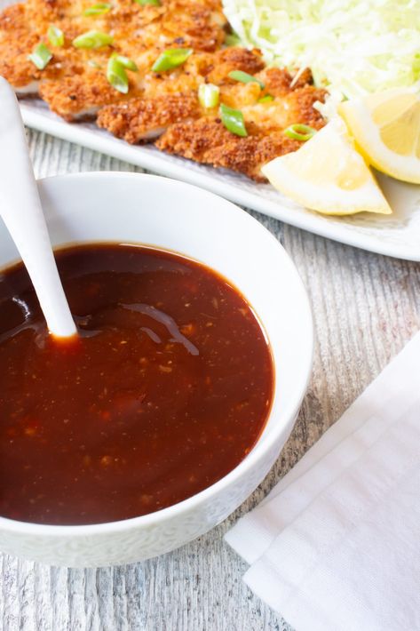 Katsu Sauce Recipe, Katsu Sauce, Panko Crusted Chicken, Yum Sauce, Tonkatsu Sauce, Making Chicken, Chicken Katsu, Hello Fresh Recipes, Copykat Recipes