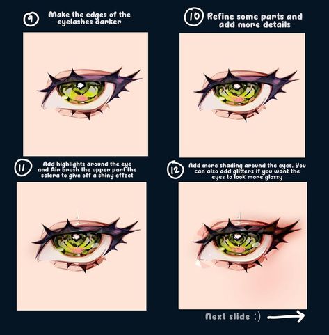 Ham (@koakomu) • Instagram photos and videos Eye Rendering Tutorial, Eye Rendering, Ibispaint Tutorial, Eye Drawing Tutorials, Digital Painting Techniques, Eye Tutorial, Quick Jokes, Eye Drawing, Art Inspiration Drawing