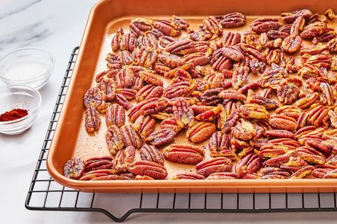 Toasted Pecans Recipe, Julia Reed, Pecan Recipe, Quick Appetizer Recipes, Swans Down Cake Flour, Lemon Blueberry Bread, Winter Songs, Blueberry Bread, Roasted Pecans