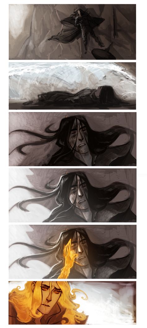 Dagor Dagorath ( the End of Arda aka the End of all Things,when all Evil in the world aka Melkor will be finally destroyed and Iluvatar will create a new Perfect World) from Phobs Melkor Morgoth, Tolkien Elves, Tolkien Books, Evil World, Into The West, Tolkien Art, Lotr Art, Thranduil, Jrr Tolkien