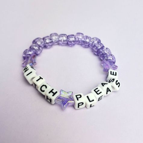 Spooky Jewelry, Kawaii Bracelet, Aesthetic Bracelet, Pastel Goth Aesthetic, Kandi Inspo, Business Things, Witch Please, Kandi Kid, Kandi Ideas