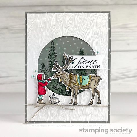 Regal Reindeer, Candy Cane Image, Reindeer Christmas Cards, Papercraft Christmas Cards, Reindeer Card, Stamped Christmas Cards, Stampin Up Christmas Cards, Christmas Card Crafts, Stampin Up Christmas