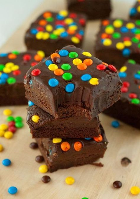 image Cosmic Brownies, Torte Cupcake, Think Food, Dessert Bar, Yummy Sweets, Chocolate Brownies, Brownie Recipes, Sweets Treats, Dessert Bars