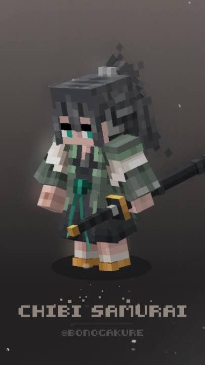 Blockbench Character Models, Minecraft Mech, Minecraft Samurai, Blockbench Minecraft Models, Minecraft Character Design, Minecraft Skull, Blockbench Models, Mc Mods, Mc Skins