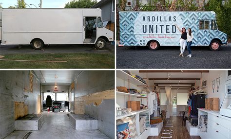 This Former Doritos Truck Has Been Transformed Into A Mobile Fashion Boutique Mobile Fashion Truck, Container Hotel, Popup Store, Fashion Truck, Boutique Inspiration, Boutique Business, Mobile Store, Boutique Wholesale, Boutique Ideas