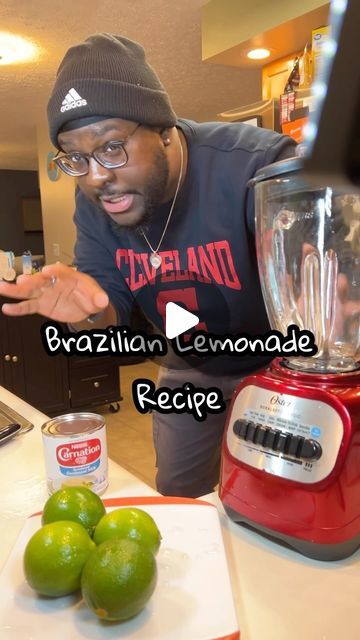 Stefan Johnson on Instagram: "@jordan_the_stallion8 I owe my life to you. Brazilian Lemonade is a game changer. 
.
#lemonade #recipe #brizilian #brizilianfood #foodreview #tastetest #reels #drinks" Lemonade With Alcohol, Lemonade Video, Brazilian Lemonade, Cheeseburger Pasta, Lemonade Pitcher, Mixed Drinks Alcohol, Lemonade Recipe, Fruity Drinks, Lemonade Recipes