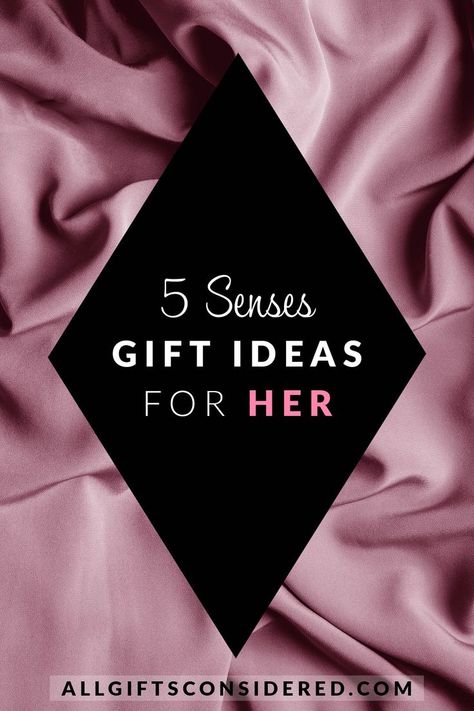 5 senses gift ideas for her Senses Gifts For Her, 5 Senses Gifts, 5 Senses Gift, Senses Gift, 5 Senses, Gift Ideas For Her, Best Gift Ideas, Romantic Gifts, Cool Gifts