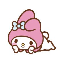 My Melody Sitting, My Melody Gif, Random Widgets, Hello Kitty Tumblr, Sanrio Drawings, Hello Sanrio, White Png, Cute Website, Hello Kitty Items