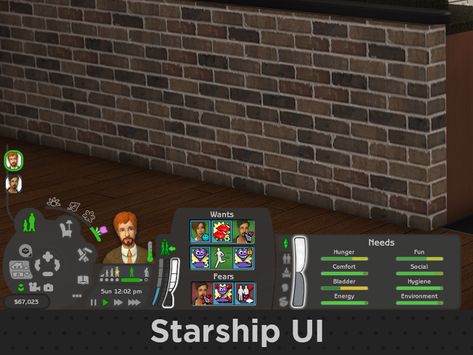 Mod The Sims - Starship UI: Dark mode Clean UI mod The Sims 2, Outfit Plan, Dark Mode, Apartment Life, Sims 2, Keep It Simple, The Sims, Night Life