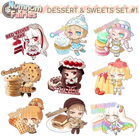 Stickers Single, Cake Stickers, Cake Sticker, Chibi Food, Fairy Stickers, Pokemon Birthday Party, Pokemon Birthday, Character Base, Shugo Chara