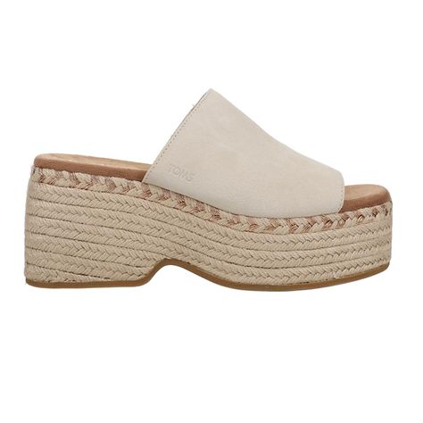 PRICES MAY VARY. Made in the USA or Imported Platform Espadrille Sandals, Espadrilles Style, Suede Fashion, Platform Espadrilles, Mule Sandals, Espadrille Sandals, 2 Inch Heels, Womens Toms, Casual Sandals