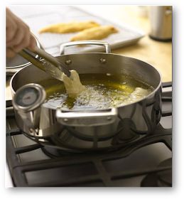 Deep-Frying Method Fish Breading, Deep Fried Fish, Culinary Institute Of America, Sweet And Sour Sauces, Cheddar Cheese Sauce, Tempura Batter, Frozen French Fries, Healthy Plate, America Food