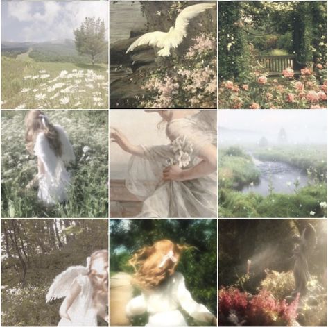 Ethereal Instagram Feed, Thumbelina Aesthetic, Ethereal Moodboard, Dreamy Moodboard, Hana Aesthetic, Paranormal Aesthetic, Aphrodite Aesthetic, Aesthetic Objects, Love Collage