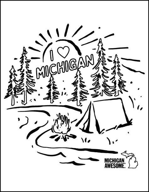 Michigan Coloring Pages – Michigan Awesome Football Coloring, Liz Climo, Michigan Poster, Football Coloring Pages, Free Coloring Pages For Kids, Fathers Day Coloring Page, Mario Coloring Pages, Swear Word Coloring, Barbie Coloring Pages