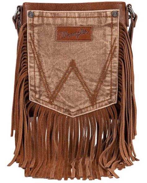 Montana West Womens Denim Pocket Crossbody Bag , Lt Brown Jean Pocket Designs, Smith And Western, Fringe Jeans, Western Purses, Brown Crossbody Bag, Jean Pockets, Denim Pocket, Light Brown Leather, Brown Crossbody