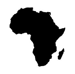 Silhouettes of continents Africa Svg Free, African Continent Tattoo, African Silhouette, Africa Silhouette, Africa Drawing, Africa Tattoos, African Tattoo, Clip Art Free, Map Tattoos