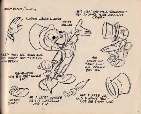 "How To Draw Jiminy Cricket" Draw Donald Duck, Disney Character Sketches, Bill Peet, Cartoon Tattoo Ideas, Animated Shows, Drawing Disney, Drawing Comics, Bw Art, Cartoon Tattoo