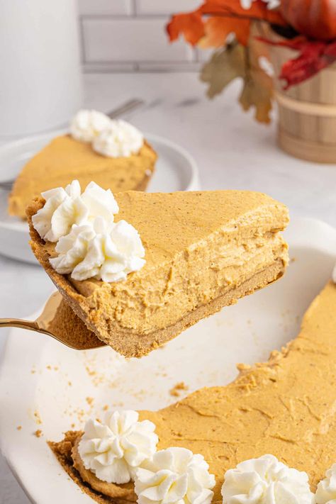 Pumpkin Cream Pie, Fall Dessert Recipes Easy, Pumpkin Pie Recipe Easy, Baking Recipes Pie, No Bake Pumpkin, Bake Pumpkin, Streusel Coffee Cake, No Bake Pumpkin Pie, Pumpkin Pudding