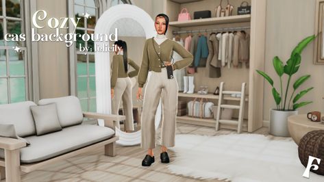 Cozy 3D Cas Background — By Felicity Cc Cas Background, Sims 4 Cc Cas Background, Sims Cheats, Sims 4 Cas Background, Cas Background, Sims 4 Cas Mods, Free Sims 4, Free Sims, Sims 4 Collections