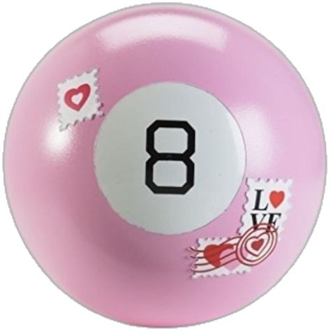 Magic 8 Ball, 8 Ball, Pink