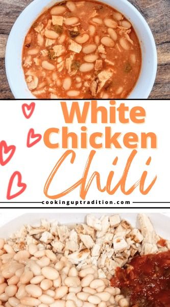 White Chicken Chili White Bean Chicken Chili Crockpot, Best White Chicken Chili Recipe, White Chili Chicken Recipes, White Chicken Chilli, Spicy Soup Recipes, White Chicken Chili Recipe Crockpot, Chicken Chili Crockpot, White Bean Chicken Chili, Crockpot White Chicken Chili